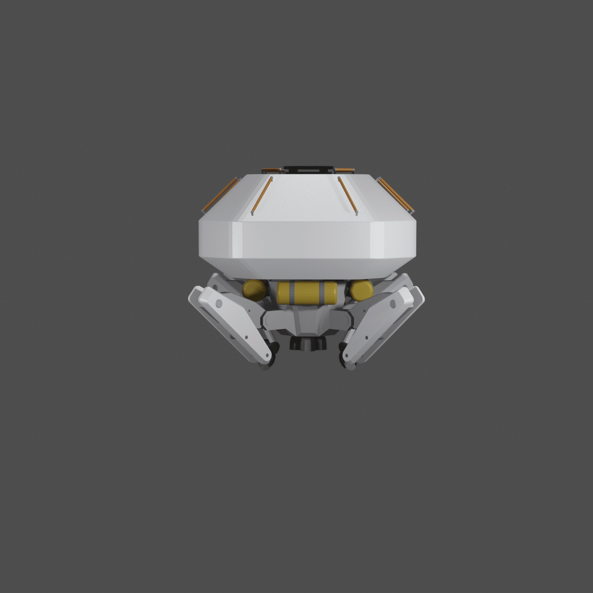 Animation of lander's legs